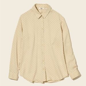 Polka dot printed blouse